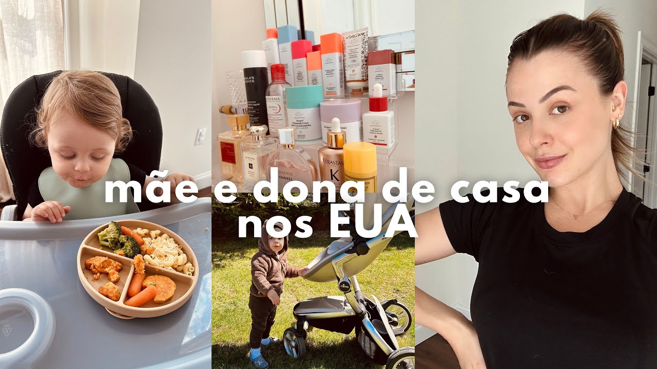ROTINA da manhã, skincare, organização da casa de uma mãe e dona de casa nos EUA