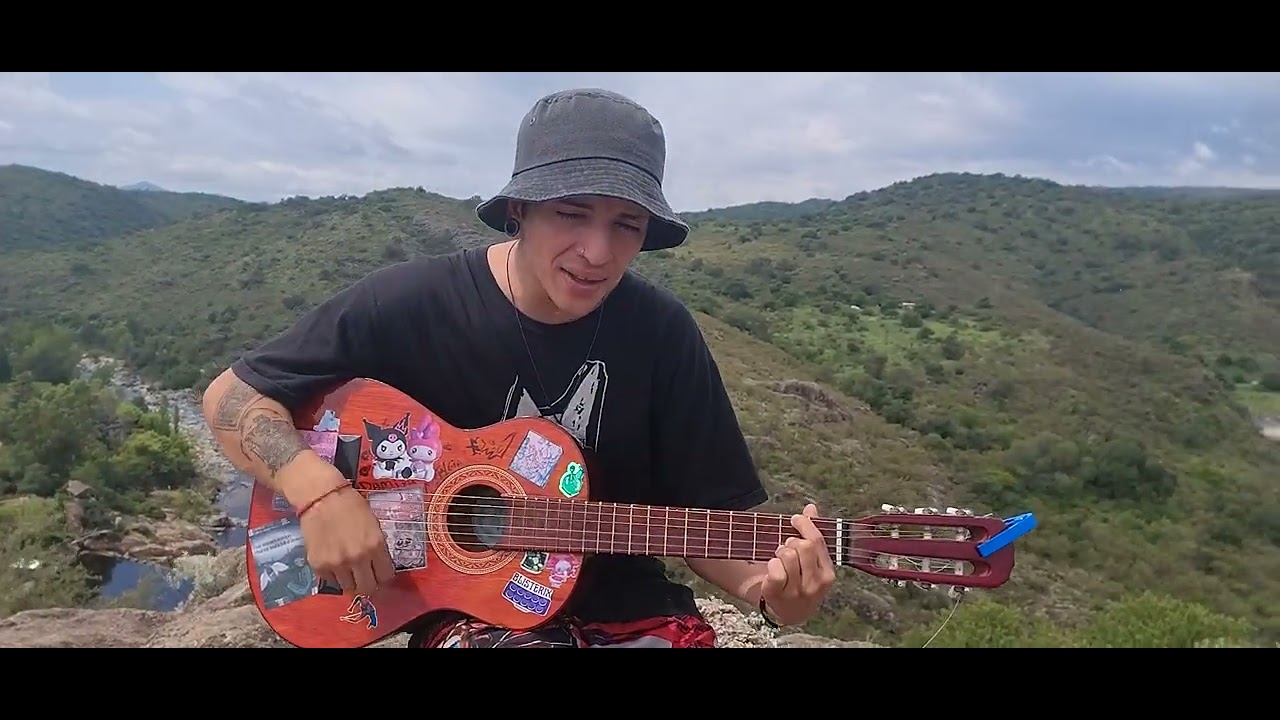 Dami Nostalgico 'Cuando Todo Esté Bien' acústico en la playa de los hippies, cuesta blanca !.