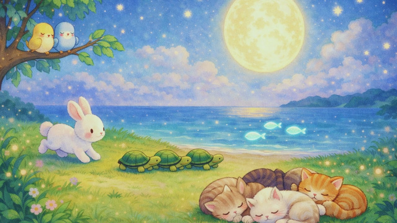 Educational Lullaby-Animals and Numbers 🌙