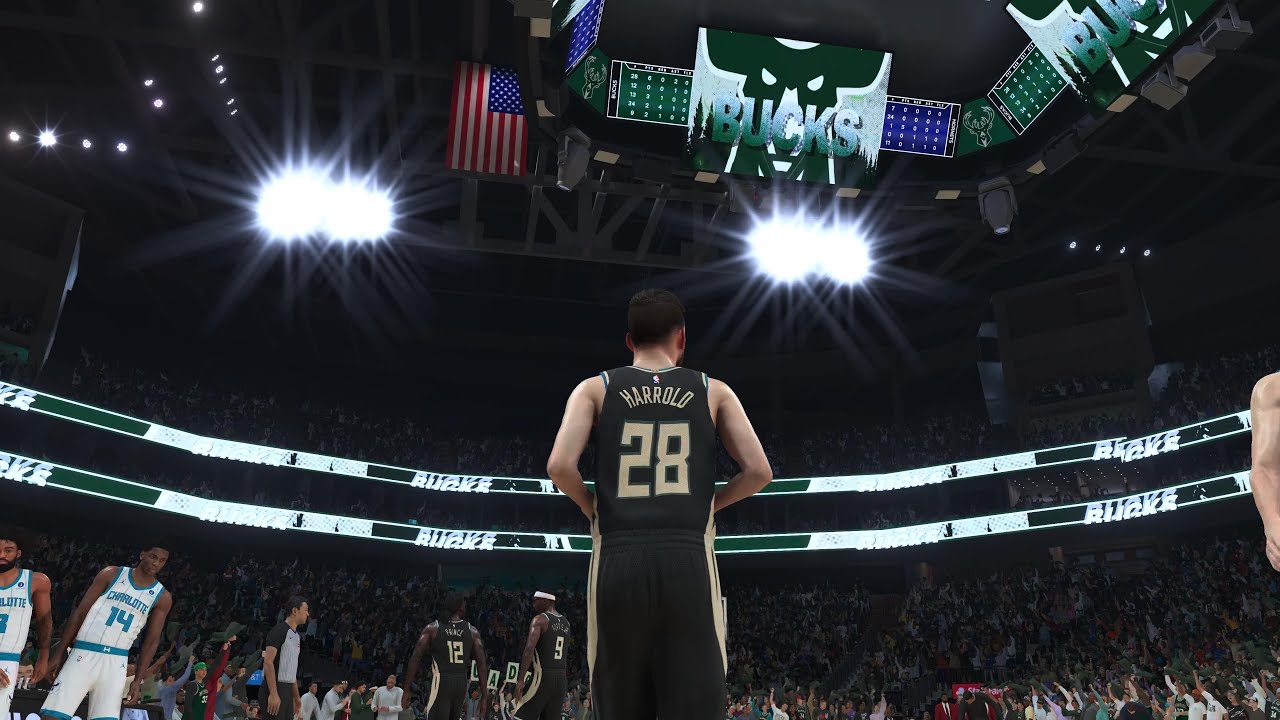 NBA 2K26 - NBA - Career Mode - Hornets @ Bucks - PS5 Pro Enhanced Gameplay - No Commentary