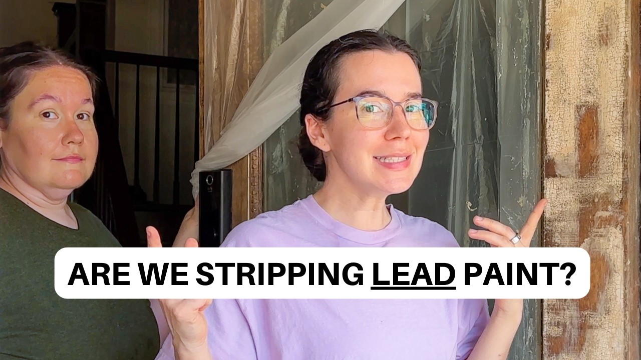 STRIPPING & STAINING ANTIQUE DOOR TRIM | Reno Sisters