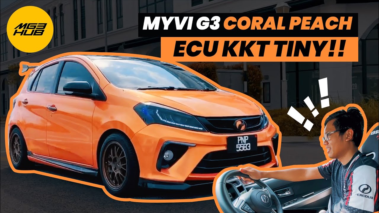Myvi 2020 pasang KKT TINY | Review by MG3HUB