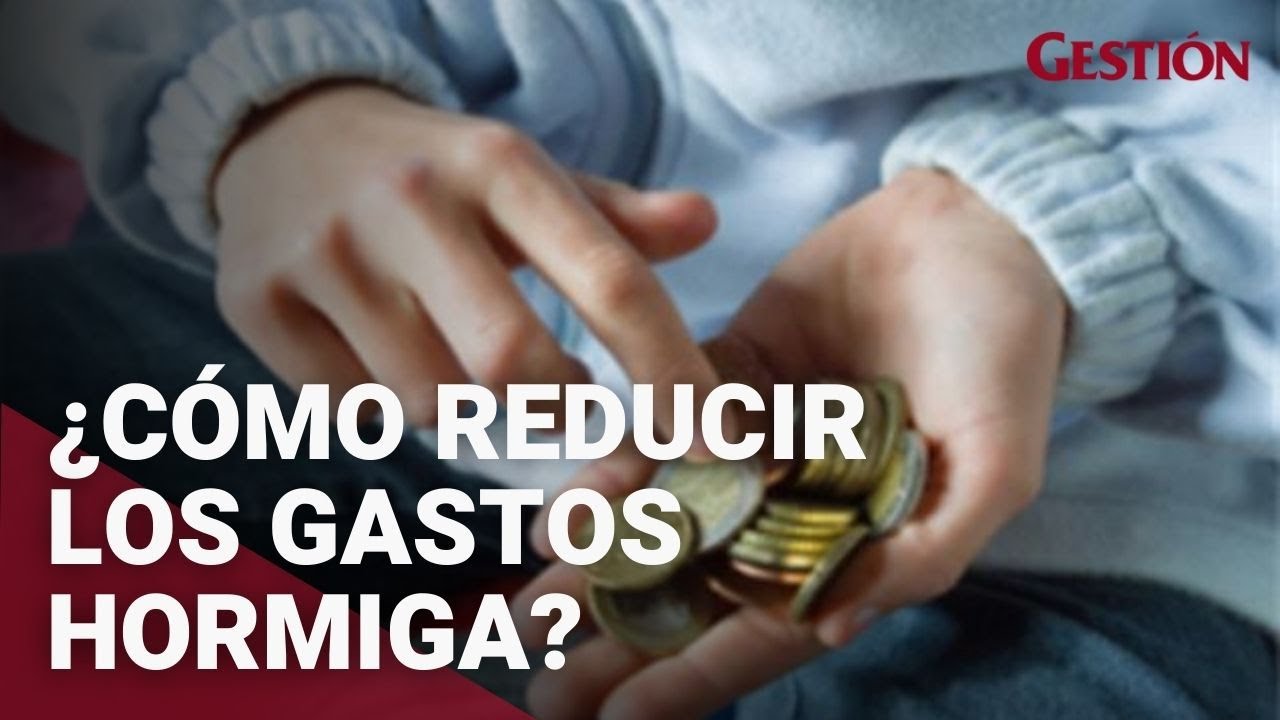 ¿Cómo reducir los gastos hormiga?