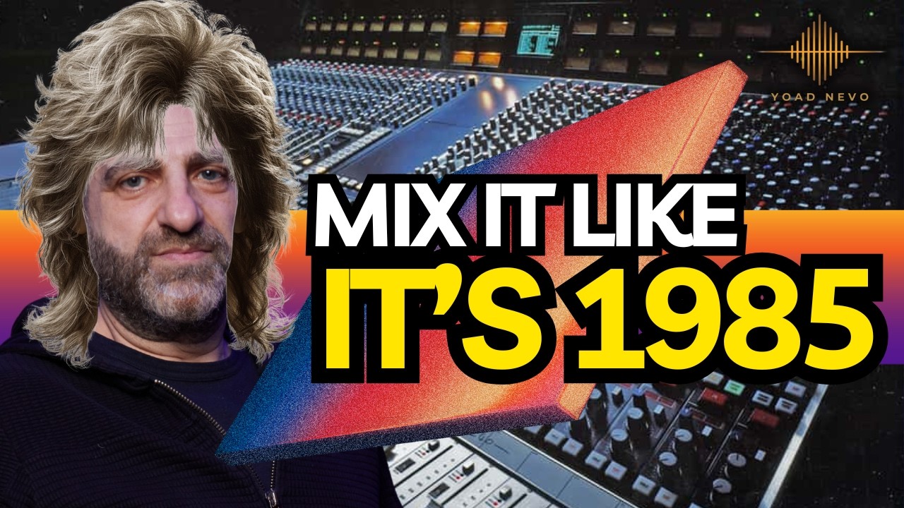Mixed a Pop Song Using Only 1985 Gear (In the Box)… This Is How It Sounds