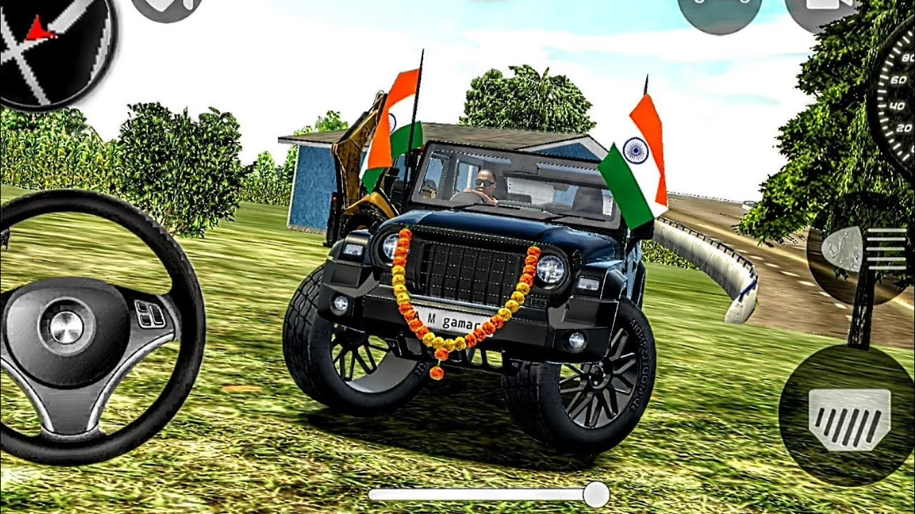 Modified Mahindra Thar 😈:Indian black