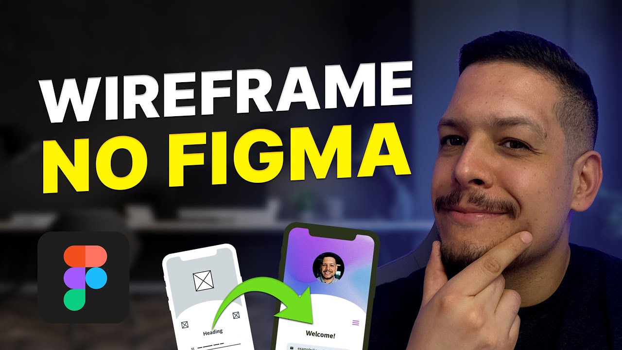 Wireframe no Figma - SIMPLES e Muito Útil para UX Design