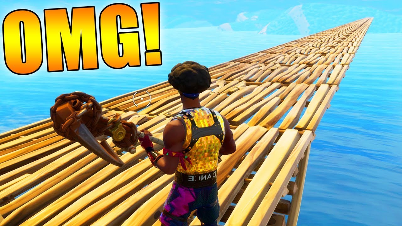 LE PLUS GRAND PONT !! FORTNITE