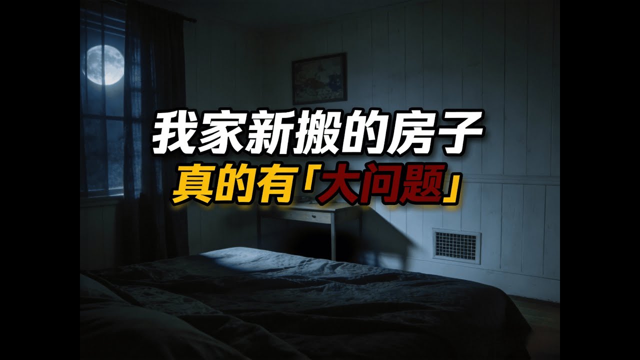 【Reddit恐怖故事】我家新搬的房子，真的有大问题