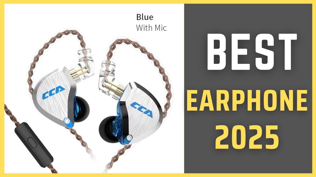 Best Earphone 2025 |  Hanging In Ear Headset Drivers Unit HIFI Monitor Review in 2025