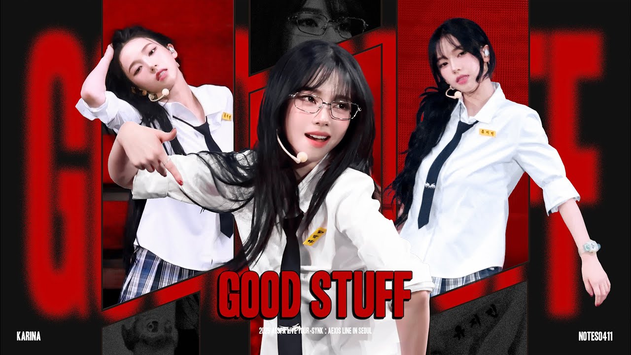 [4K]250829-0831 SYNK : AEXIS LINE 2025 - Good Stuff 카리나 Karina 에스파 aespa FANCAM 직캠