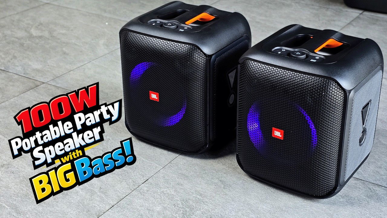 JBL PartyBox Encore Essential | 100W Portable Party Speaker with BIG Bass!