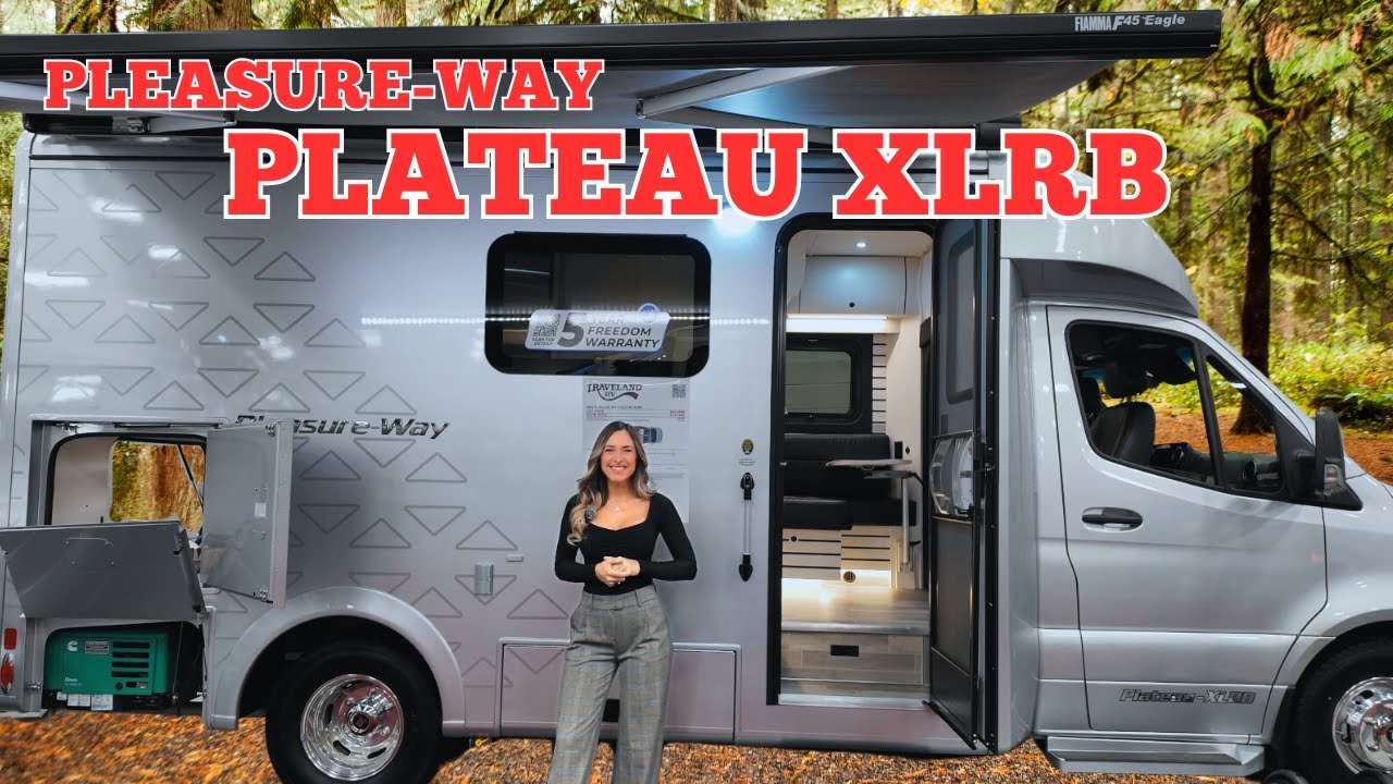 CANADIAN MADE Luxury Van - Pleasureway Plateau XLRB