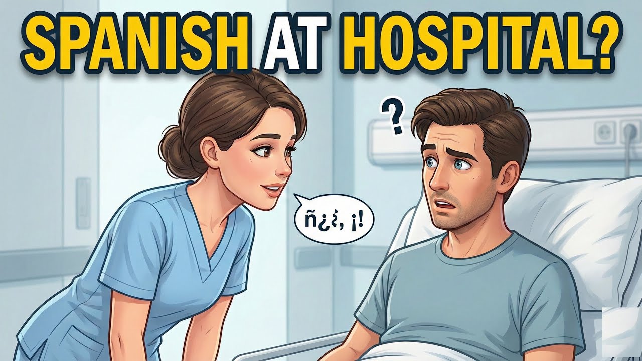 Spanish for Nurses: Real Hospital Conversation with a Patient 🇪🇸