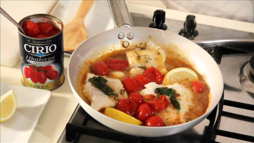 FILETTI DI NASELLO AI DATTERINI E LIMONE - Ricetta Cirio