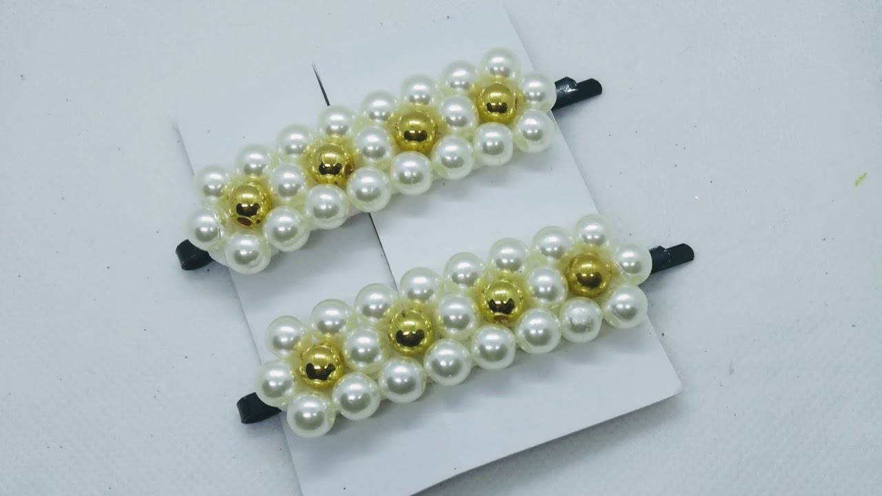 presilha com pérolas