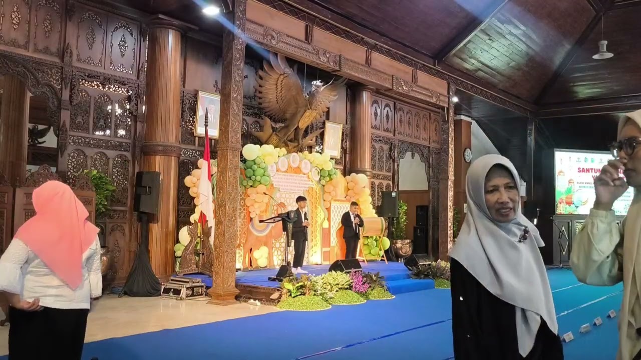 Performance Nakula Sings Santunan Anak Yatim Bersama Kab. TA & Baznas Prov. Jatim di Pendopo