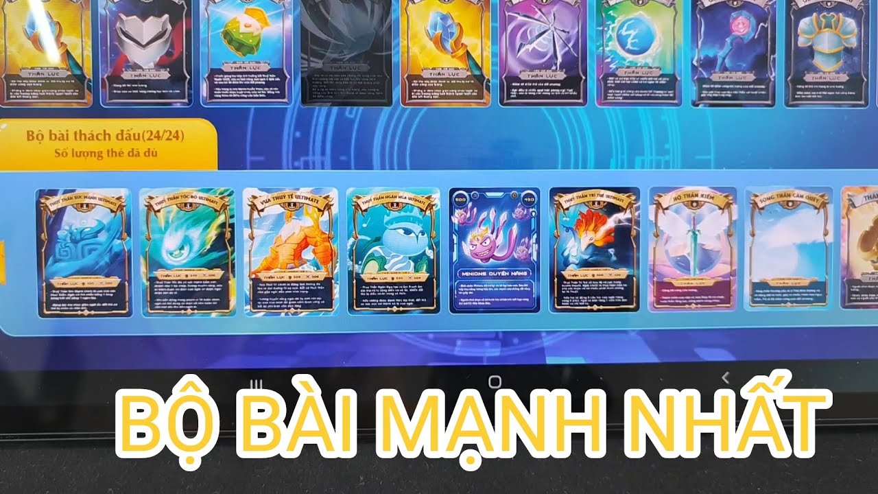 Bộ Sưu Tập Thẻ Bài Hiếm Marine Boy Thách Đấu Team Tony TV