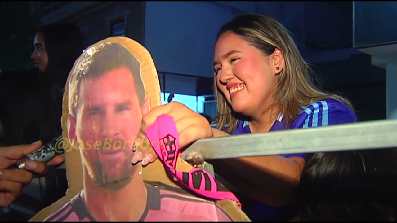 llegada de Messi a Guayaquil