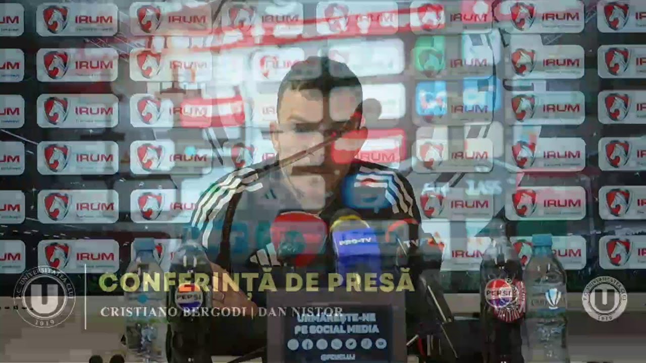 CONFERINTA DE PRESA | CFR - FC Universitatea Cluj