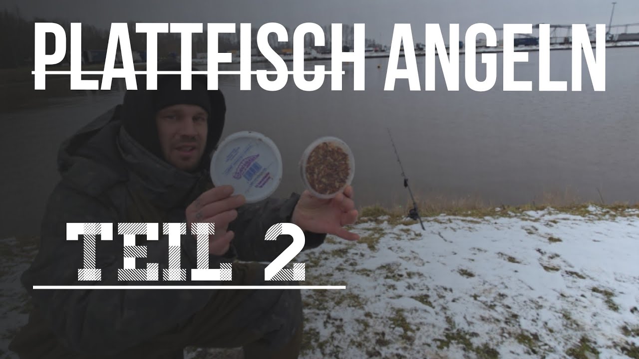 Angeln mit Kombinations Ködern | Plattfisch Emder Hafen Teil 2