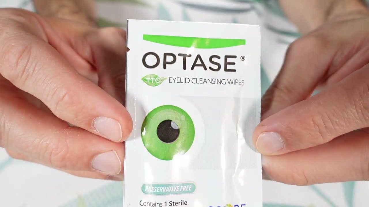 Краткий обзор: Очищающие салфетки для век Optase Eyelid Cleansing Wipesw / Масло чайного дерева, ...