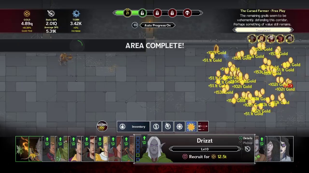 Idle Champions of the Forgotten Realms (PS4) Platinum Trophy Guide