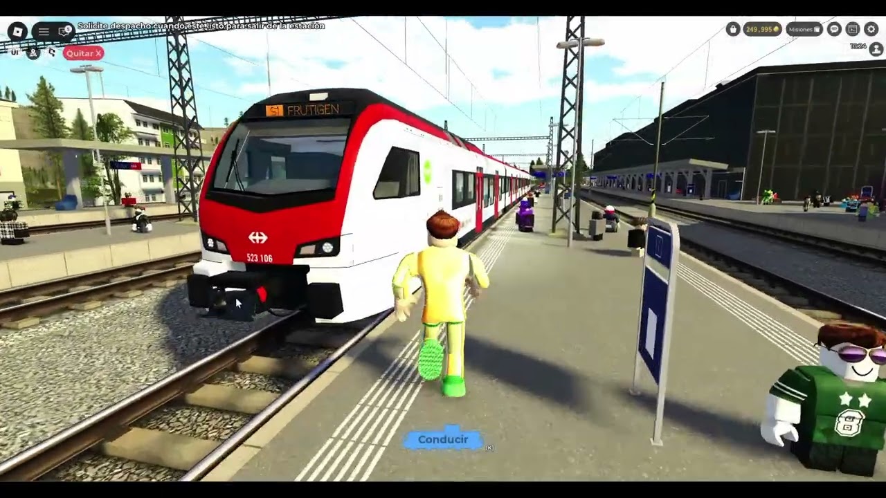 Actualización Fase 3 de Suiza Train Sim Roblox