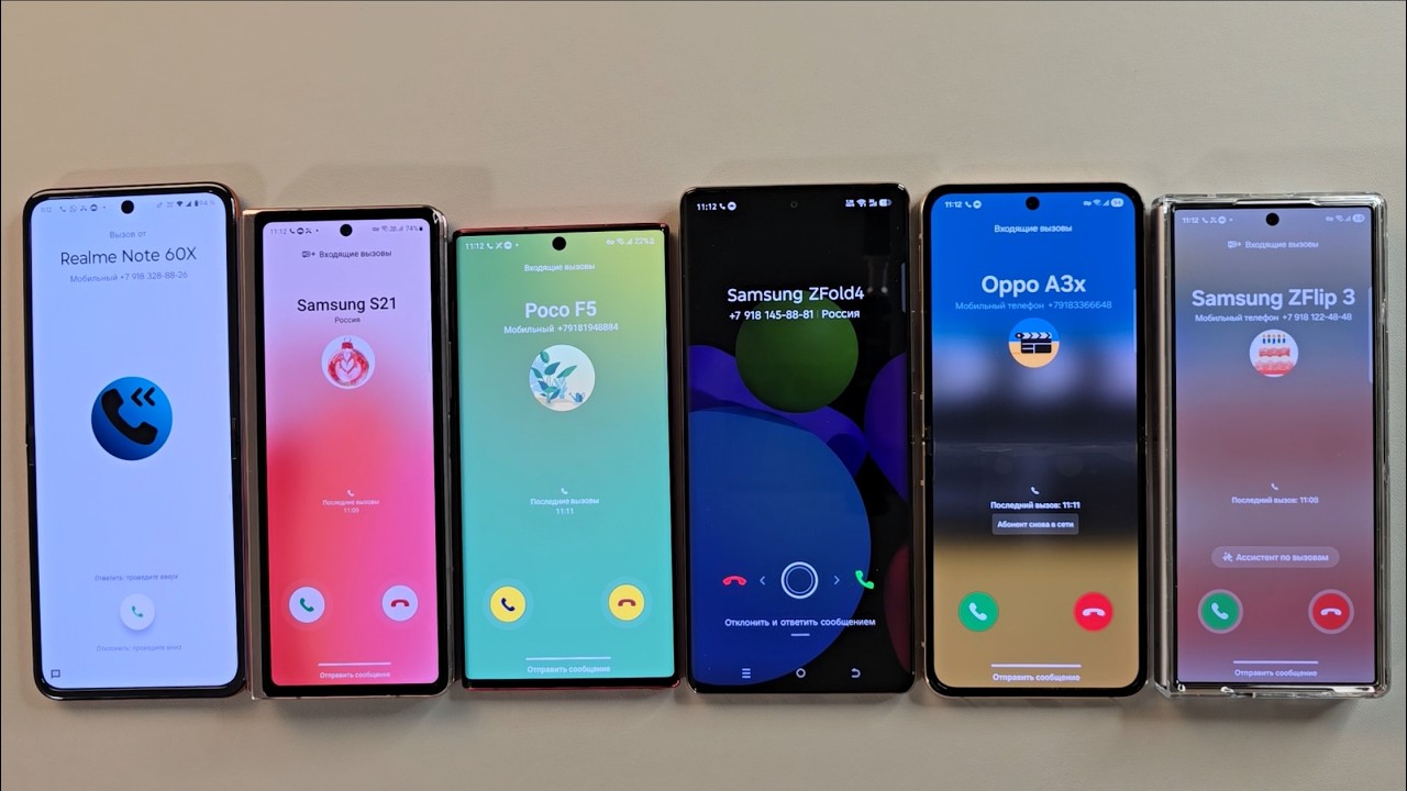 Guess Who Incoming calling Samsung Galaxy ZFold6 Samsung Note10 tecno 30S Samsugn Flip5 Moto Razr50