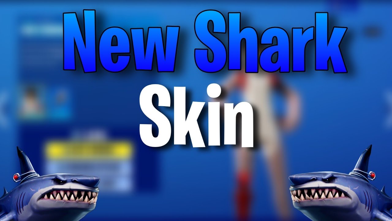 NEW Daily Shop! Shark Skins🐋(Fortnite Battle Royale)