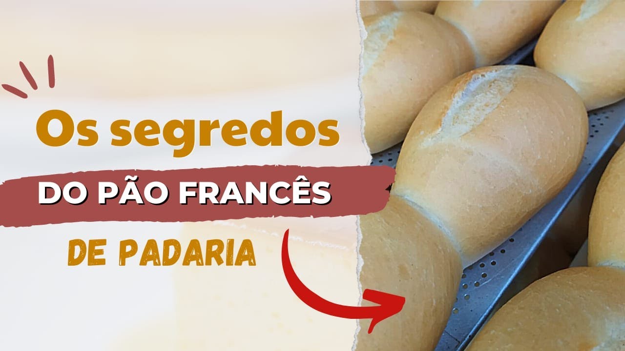 COMO FAZER PÃO FRANCÊS DE PADARIA | Receita, segredos e passo a passo!