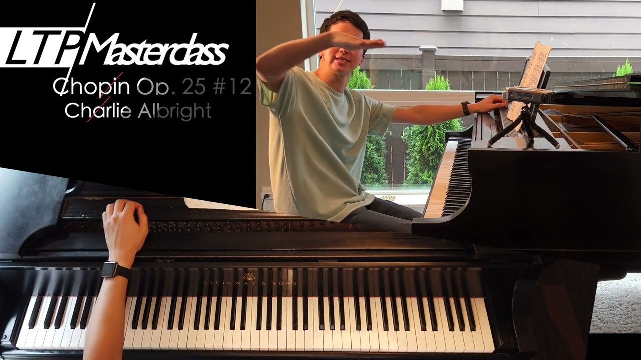Learn to Play Masterclass - Chopin Etude Op. 25, #12: Ocean - Charlie Albright, Pianist