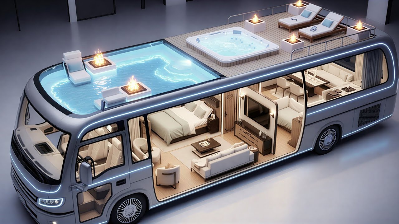 TOYOTA Future Palace Motorhome — The World’s Most Luxurious Moving Dream