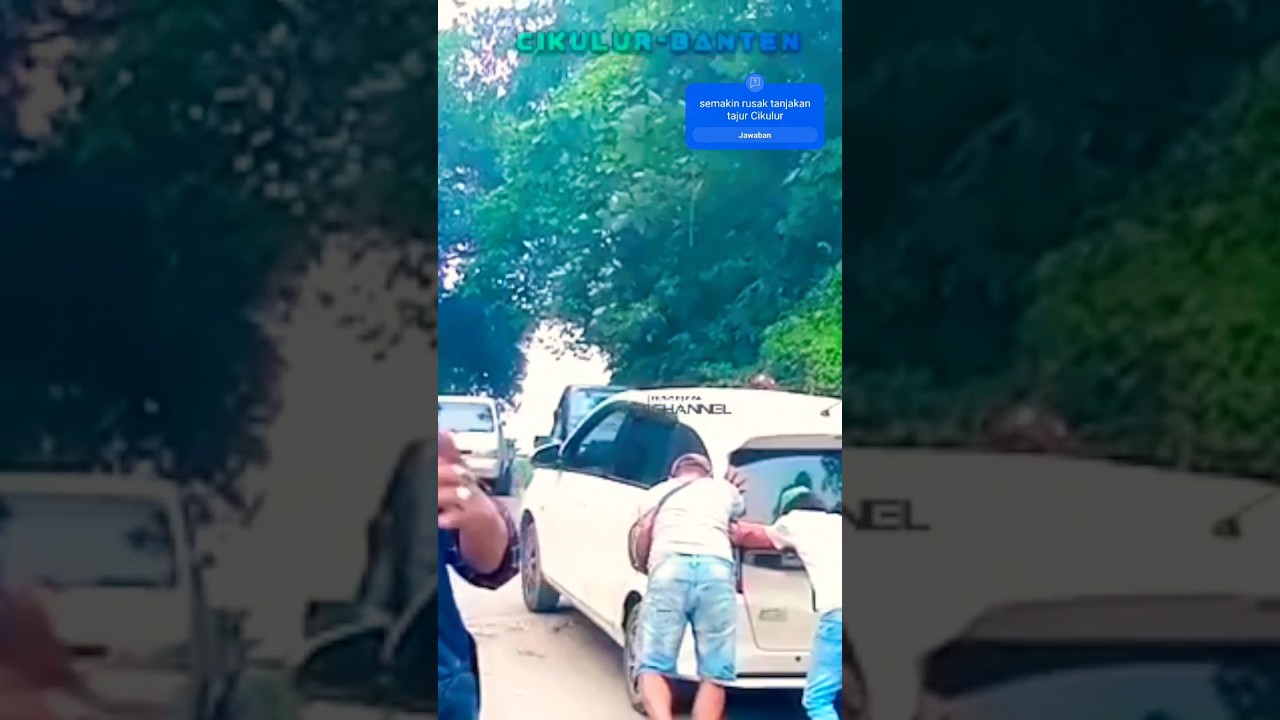Tanjakan tajur Cikulur semakin berbahaya||@kzchannel0079 #automobile #excavator #infocikulur