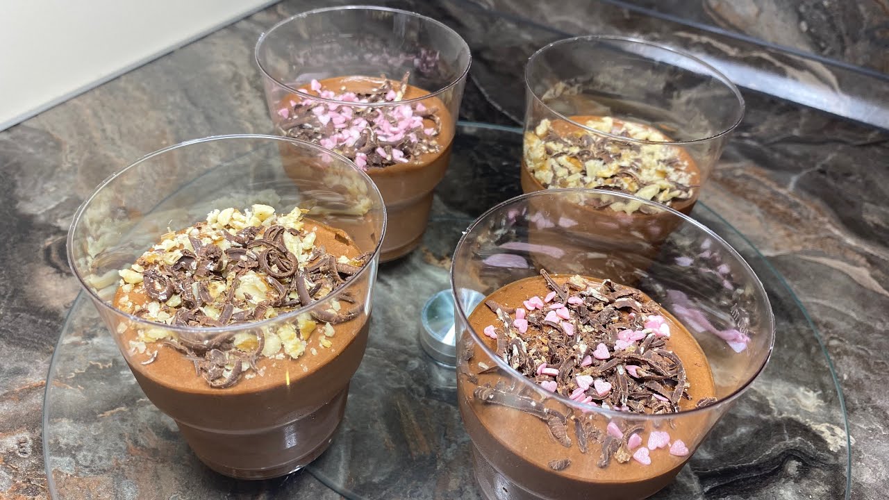 Необыкновенно вкусный десерт «Шок-манже»/Unusually delicious dessert 