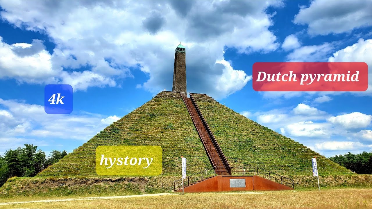 The pyramid of Austerlitz /Dutch monument.