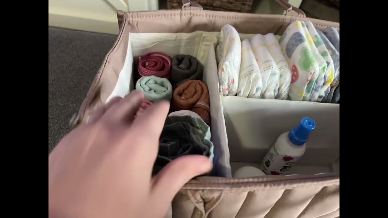How to store all your baby diapering needs #baby #diaper #parenting