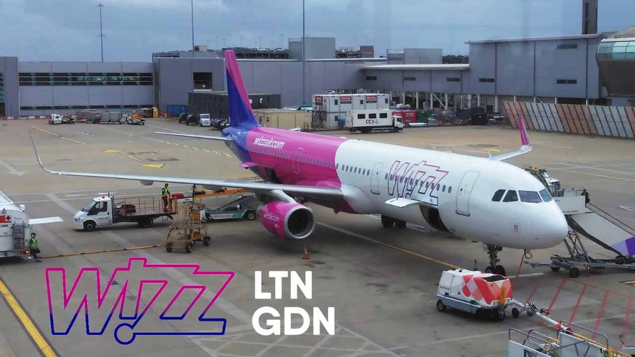 TRIP REPORT | Wizz Air Airbus A321 | London Luton - Gdansk | W6 1610 HA-LXJ
