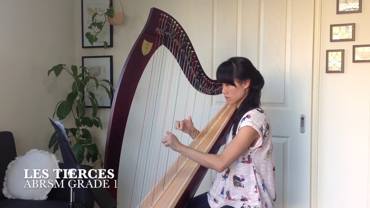 Les tierces - Tournier (ABRSM Grade 1 Harp)