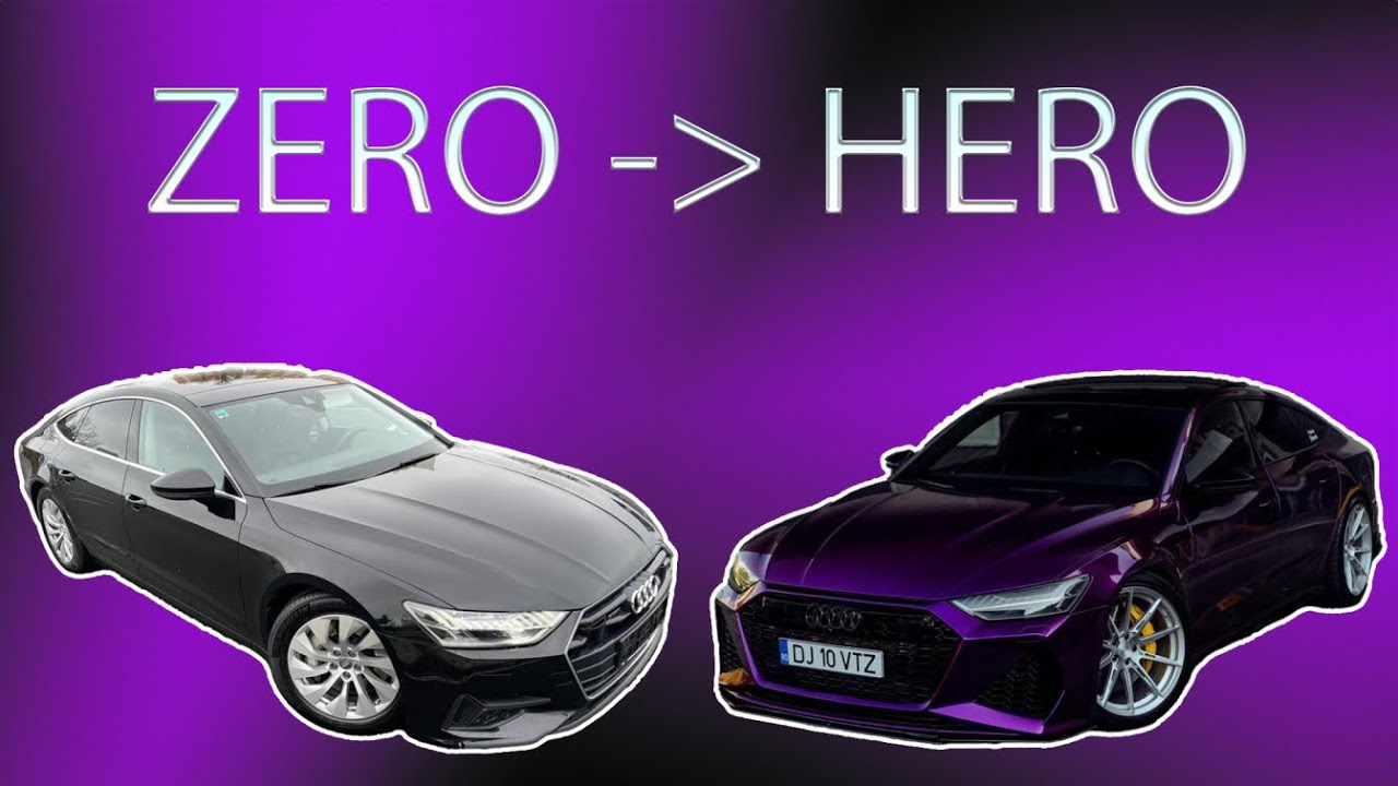 BUILDING A AUDI A7 C8 55 TFSI RS 7 LOOK