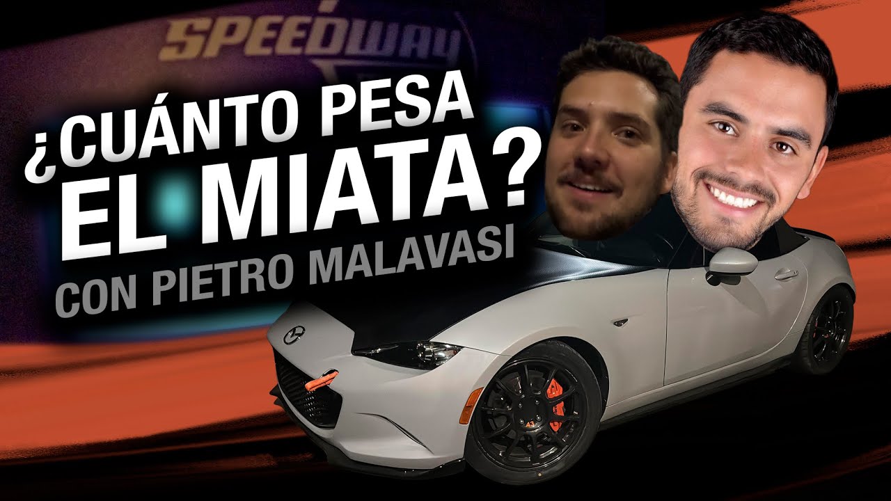 Dice Mazda la verdad? Peso real del Mx5 ND2 GT con Pietro Malavasi.