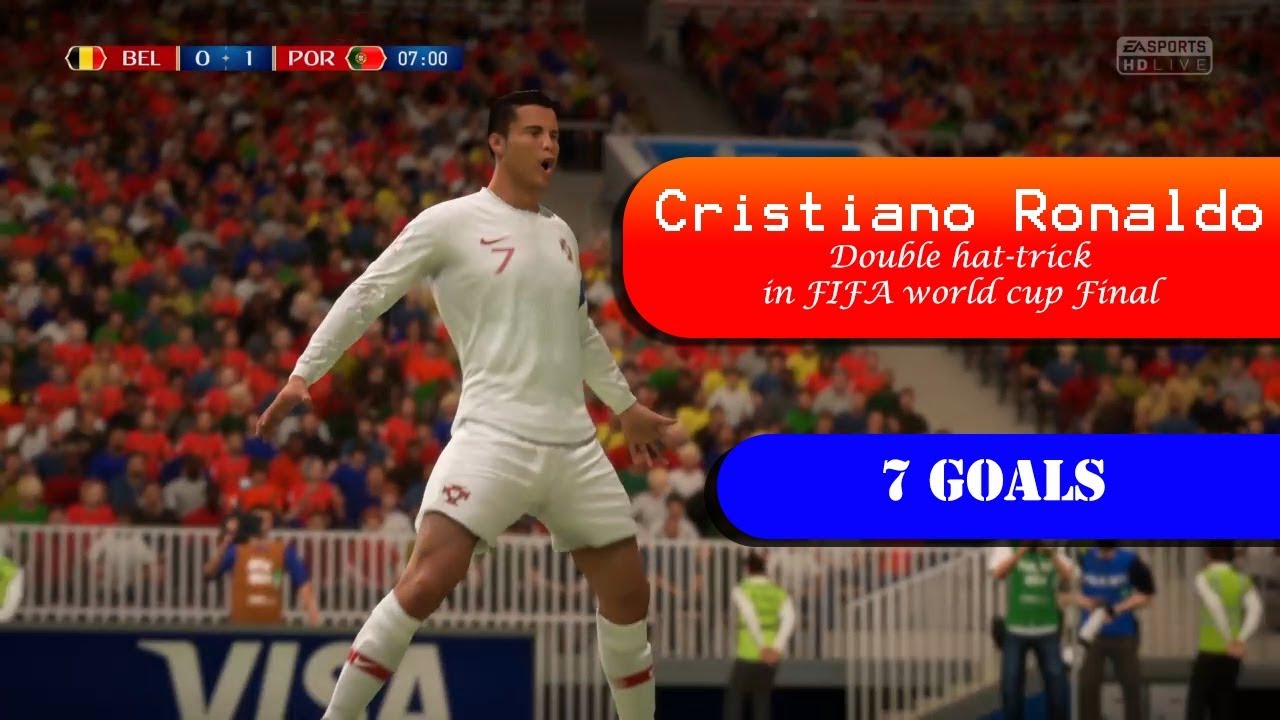 Cristiano Ronaldo Double Hat-trick in FIFA World Cup Final  || CR7 7 Goals in a match