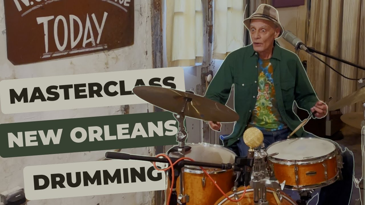 The Johnny Vidacovich Lesson