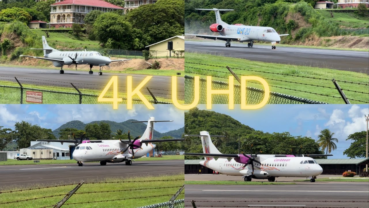 INTENSE Friday afternoon traffic action !! ATR 72, Erj 145, Emb 120 etc