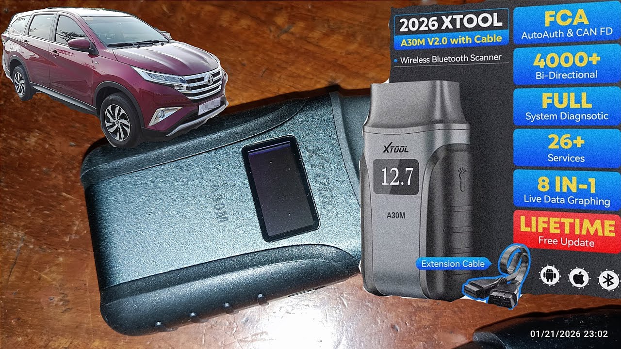 Xtool A30M V2.0 Toyota Rush F800