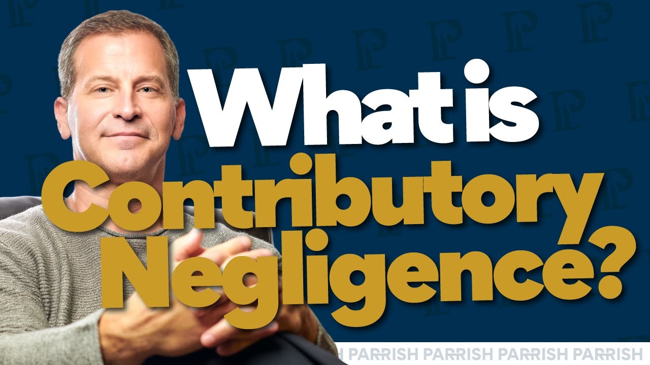 What is Contributory Negligence? Learn more with Jim Parrish #personalinjurylaw