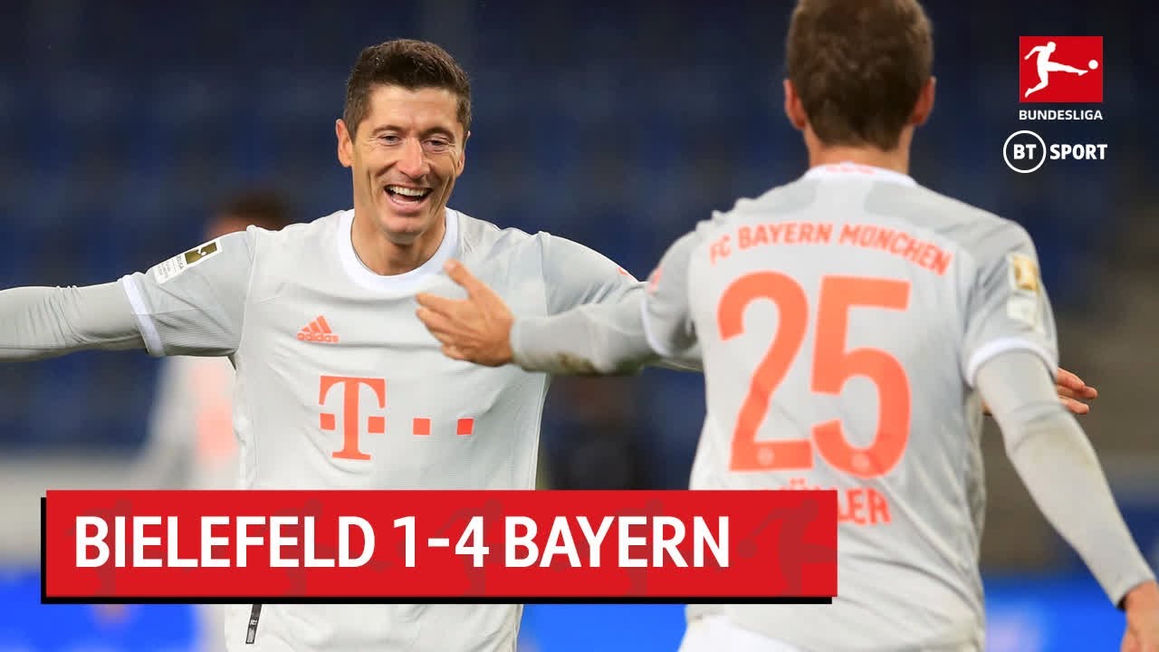 Arminia Bielefeld 1-4 Bayern Munich | Bundesliga highlights