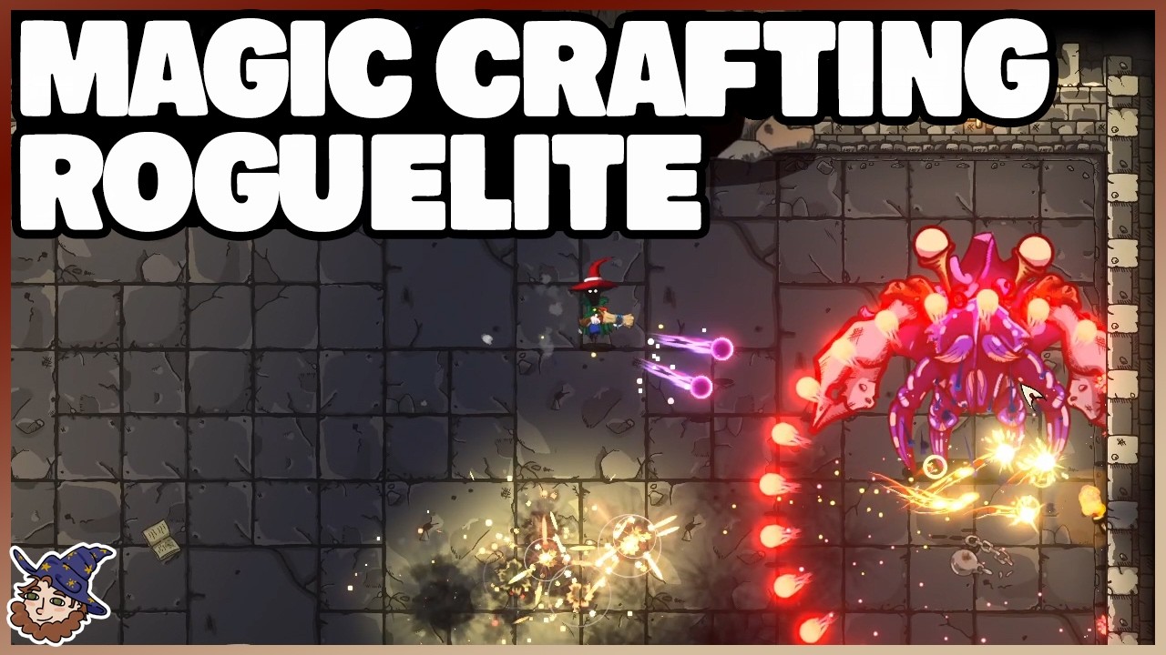 NEW Spell Crafting Roguelike FED My Magicraft and Noita Needs