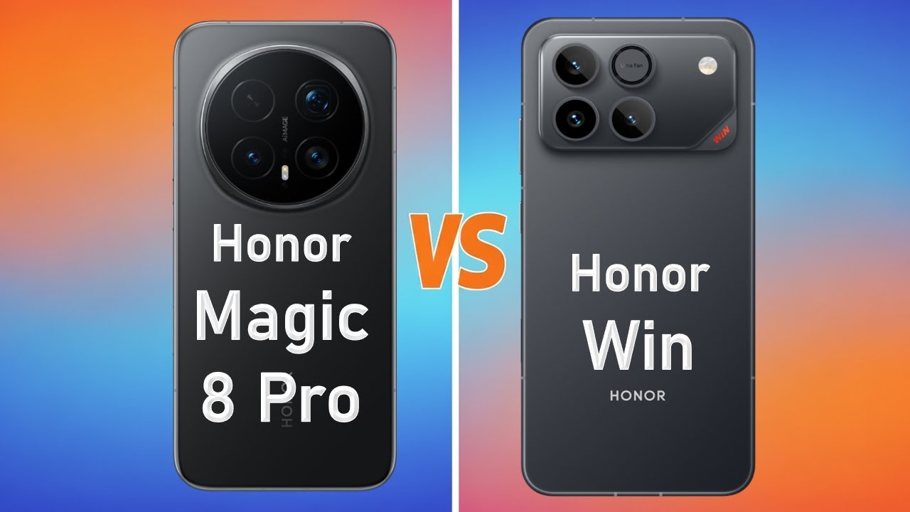 Honor Win vs Honor Magic 8 Pro