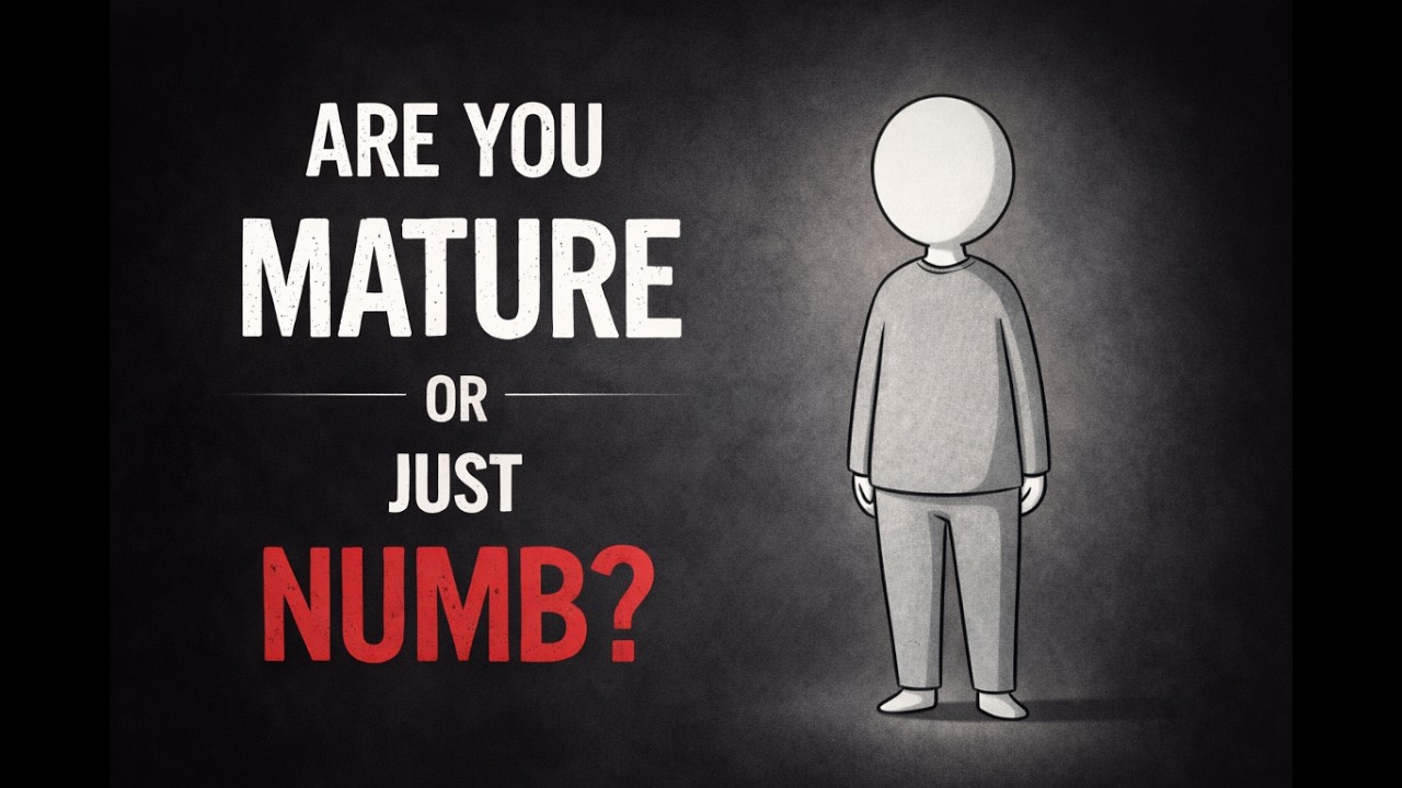 Are You Emotionally Mature… Or Just Numb?