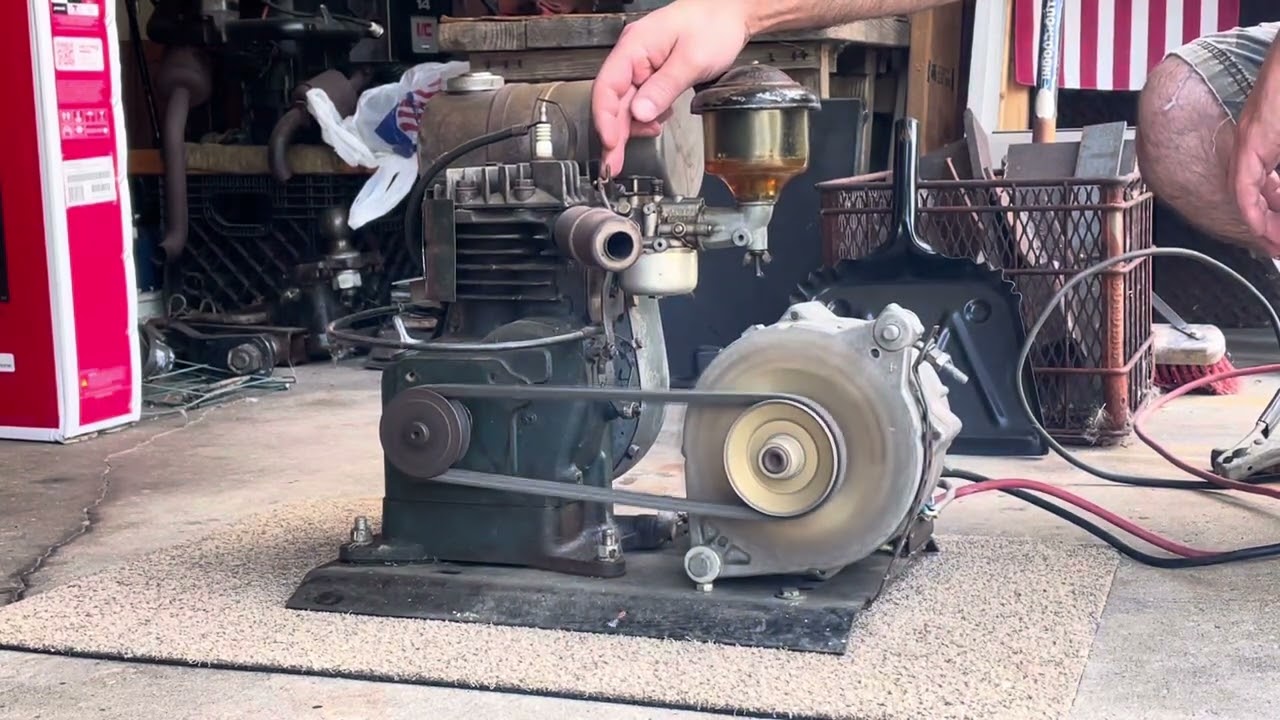 First start and run for 2025 of my Clinton model B-700